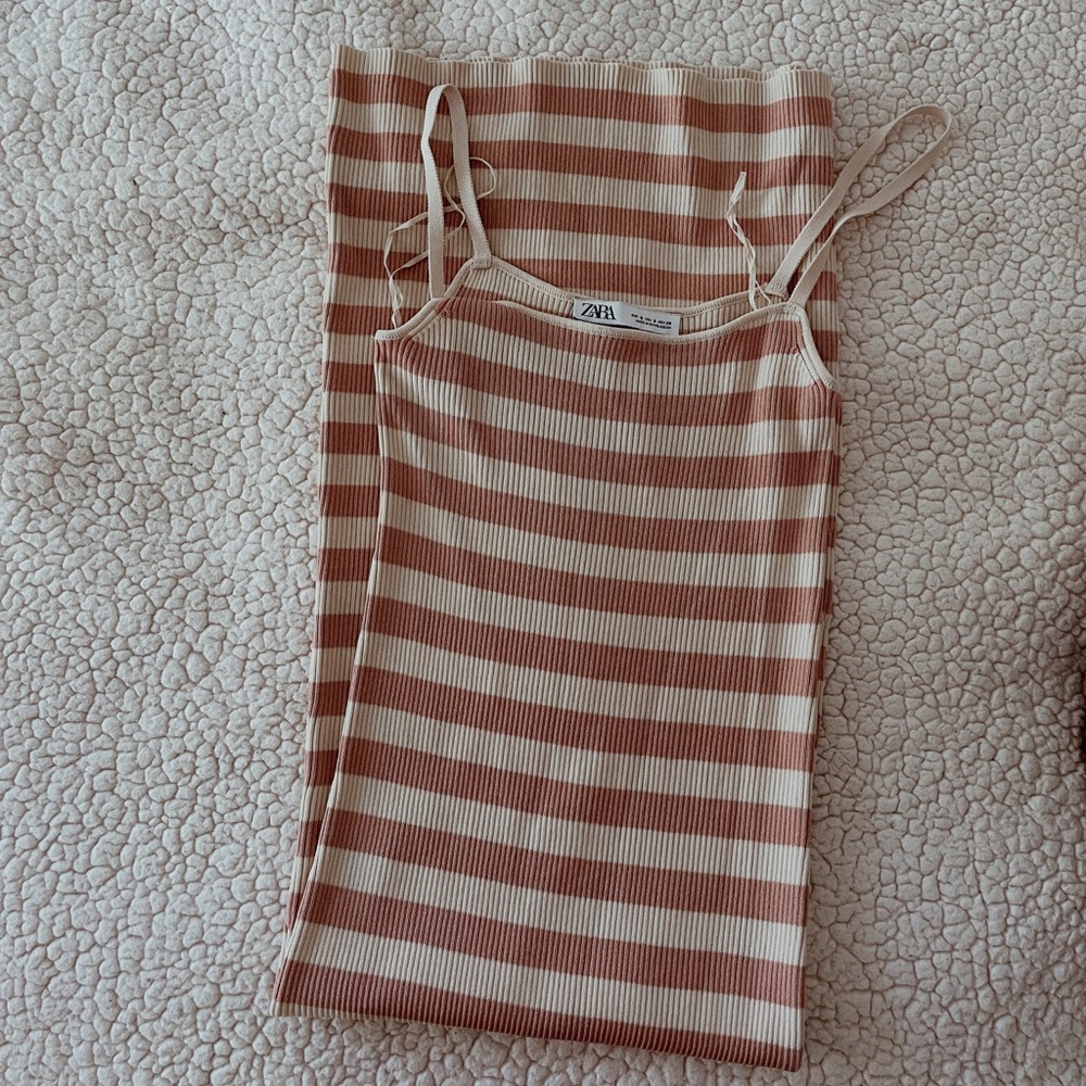 ZARA striped dress